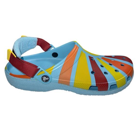 Crocs Zen Garden Sensory classic slip adjustable Terry Cloth Clog SZ/Men 12 -W14 main image 4